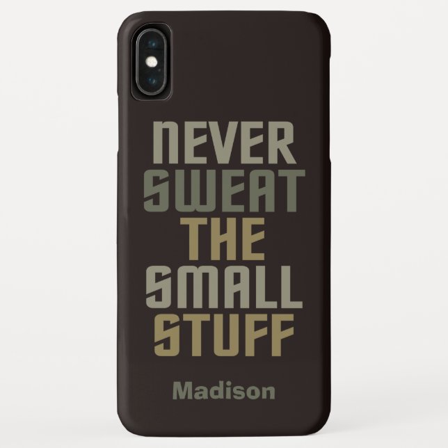 Capas de telefone de nomes personalizados motivaci (Verso)