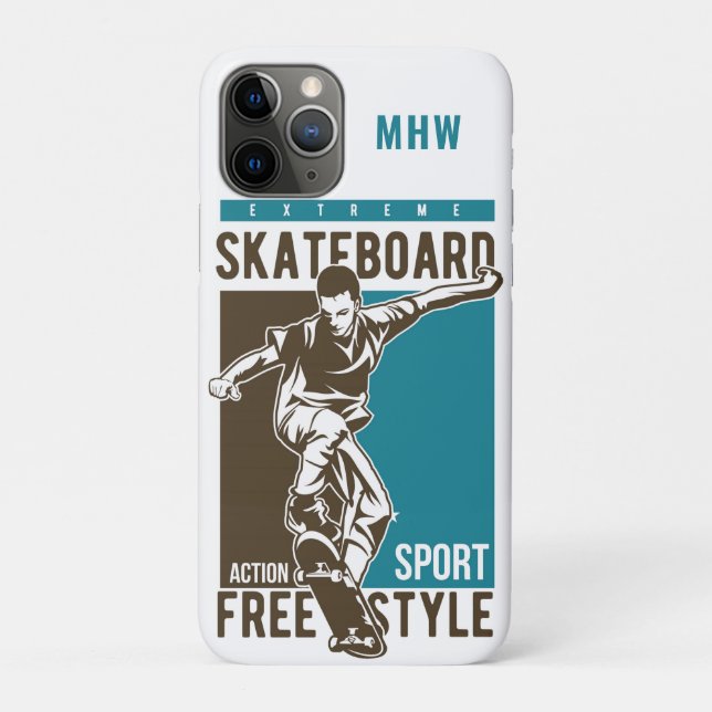 Capas de telefone de Skateboard do Programa Person (Verso)