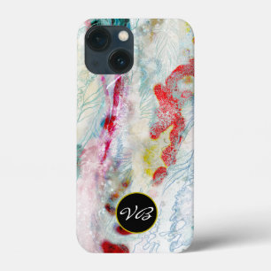 Capas de telefone Monograma gelado psicodélico