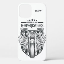Capas de telefone "Motociclos Americanos" de monog