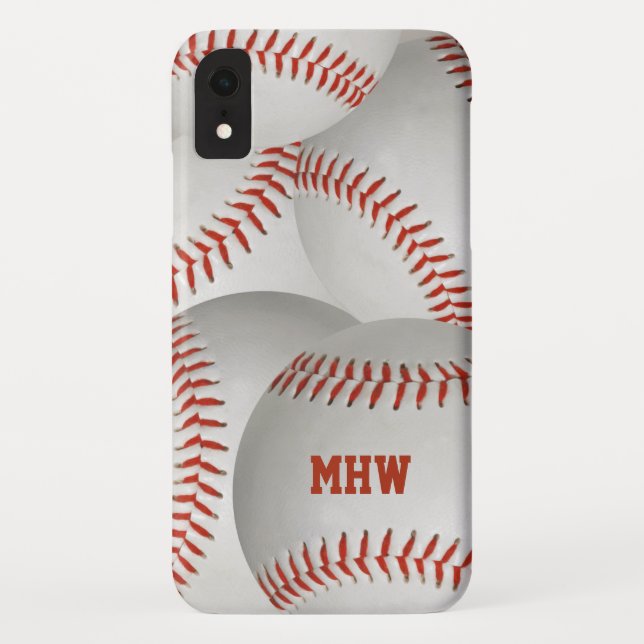 Capas de telefone personalizadas de beisebol (Verso)