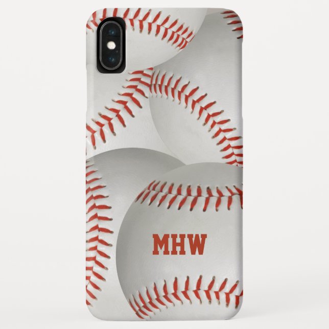 Capas de telefone personalizadas de beisebol (Verso)