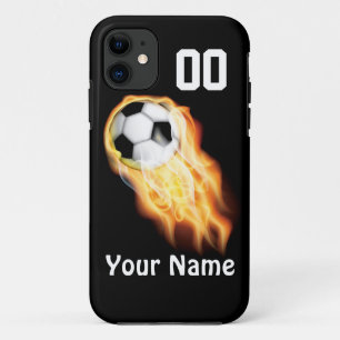 Capas de telefone PERSONALIZADAS do futebol SEUS