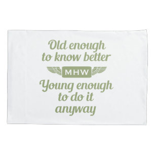 capas de travesseiro de monograma personalizadas "