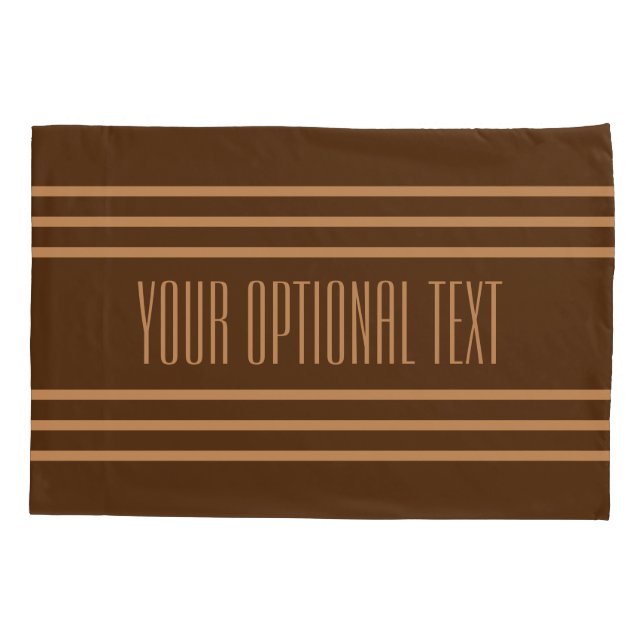 Capas de travesseiro de texto personalizado com fa (Verso)