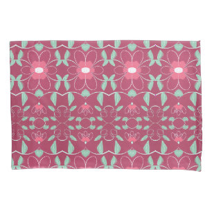 Capas De Travesseiro Flores Com Pinks De Rosa