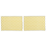 Capas de Travesseiro - Florzinhas Amarelas