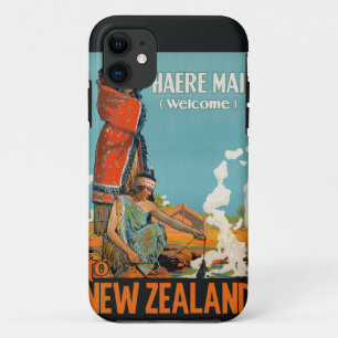 Capas de viagens vintage da Nova Zelândia