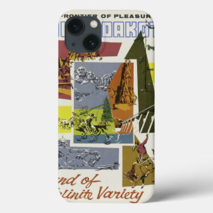 Capas de Viagens vintage do Dakota do Sul nos EUA