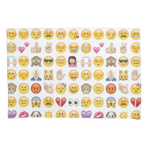capas do travesseiro emoji