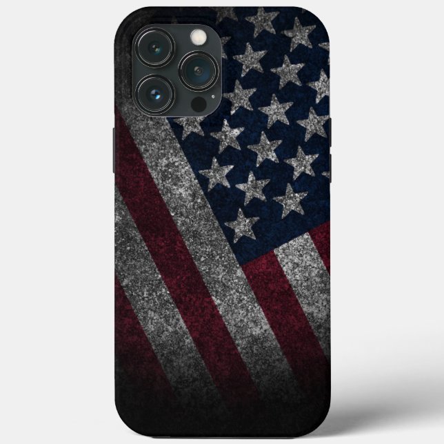 Capas Máx. de Sinalizador Americano Único iPhone 1 (Verso)