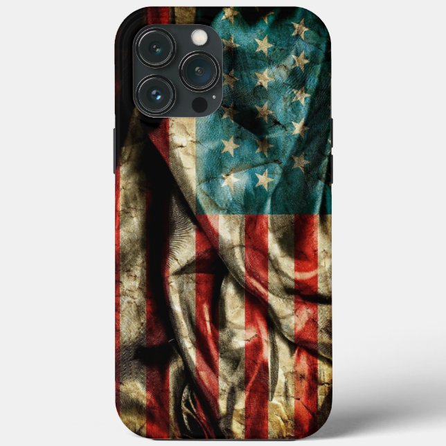 Capas Máx. de Sinalizador Americano Único iPhone 1 (Verso)