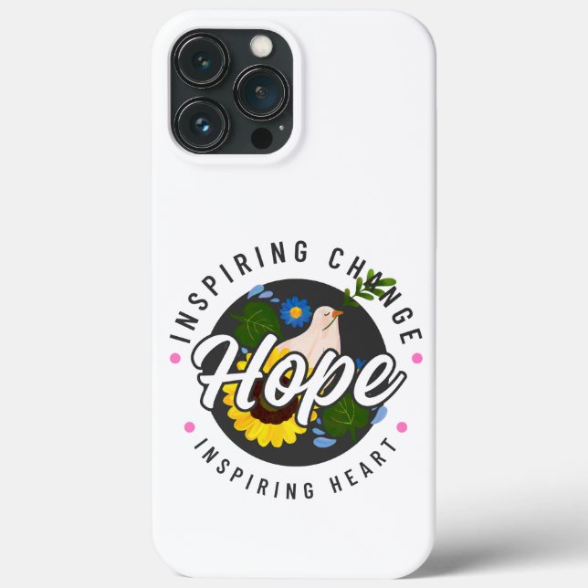 Capas máx. iPhone 13 Pro Inspiring de Esperança Si (Verso)