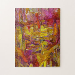 capas na natureza, cores vibrantes quebra-cabeça