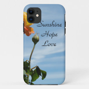 Capas para iPhone 5 Sunshine Hope Love Céu Azul ro