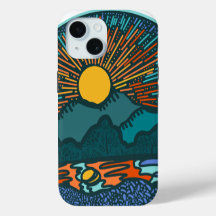 Capas para iPhone Case-Mate Montanhas do Pôr do So