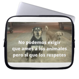 Capas para laptop respeito a los animales
