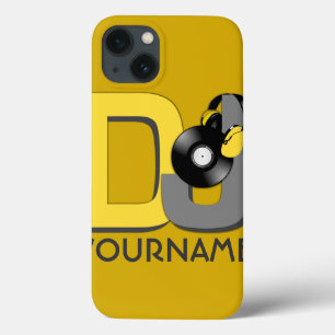 Capas personalizadas de cores e monogramas do DJ