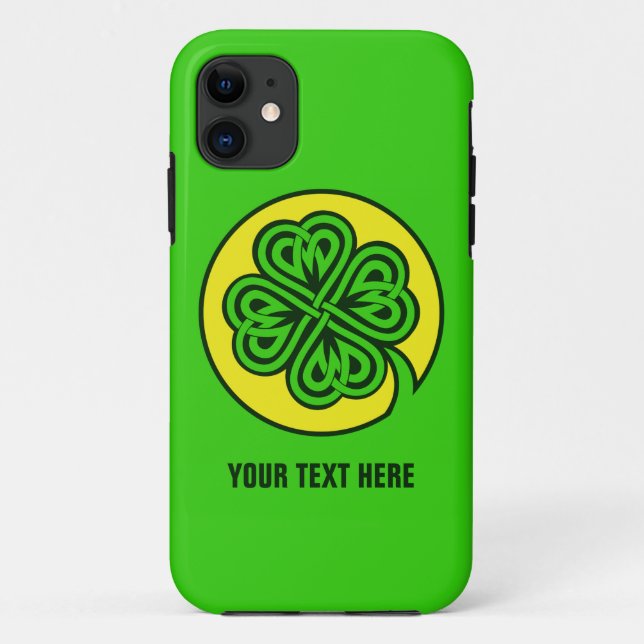 Capas personalizadas Tribal Shamrock (Verso)
