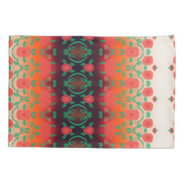 Capas travesseiros Com Impressão Vermelho E Preto 