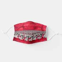 Capaz de Dançarinos e Mapa de Paris em Vermelho
