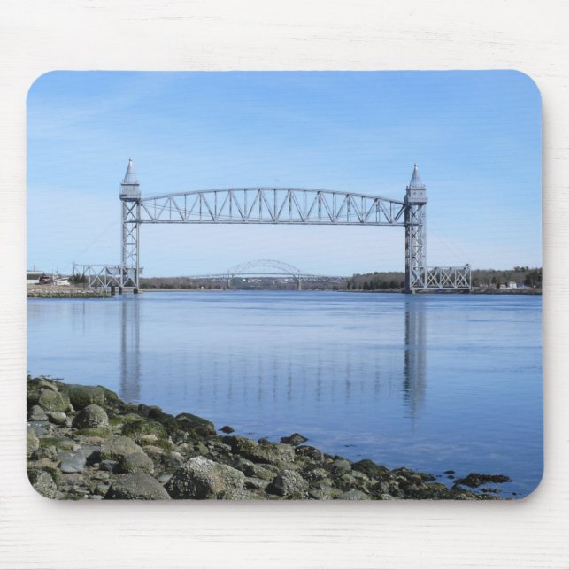 Cape Cod Canal Railroad Bridge Mousepad (Frente)