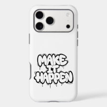 Capinha de Celular com Arte de Texto de Grafite Ur