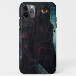 Capinha de Celular Estilo Anime Cyberpunk Ninja da