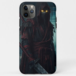 Capinha de Celular Estilo Anime Cyberpunk Ninja da