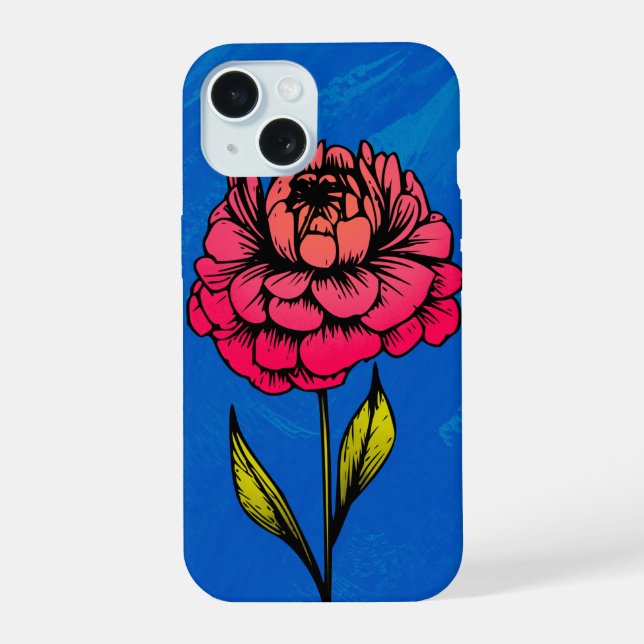 Capinha de Celular Flor Pop (Verso)