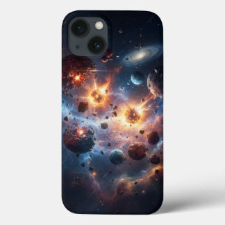 capinha de celular sobre espaço