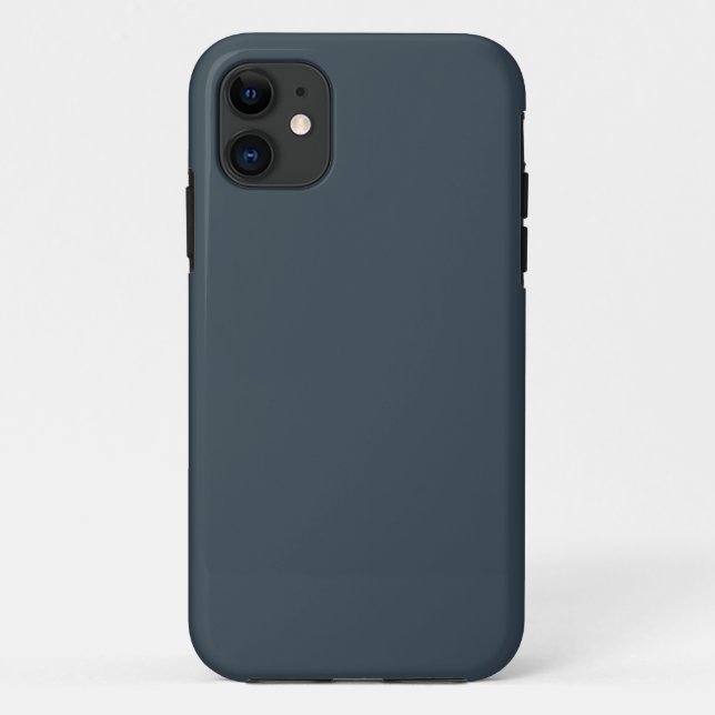 Capinha de iPhone 11 Charcoal Gray Tough (Verso)