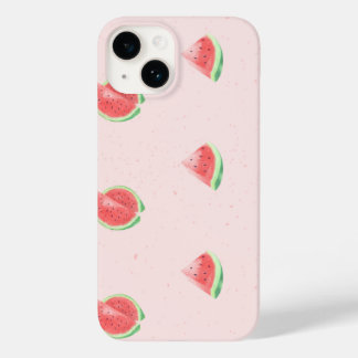 capinha de iphone 14 com estampa de melancia.