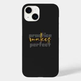 Capinha de iPhone 14 Preta Fosca Inspiradora 