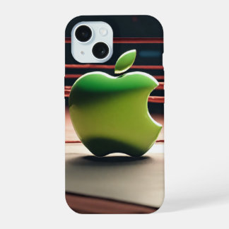 Capinha de iPhone 15 Pro Inspirada em Frutas Verde