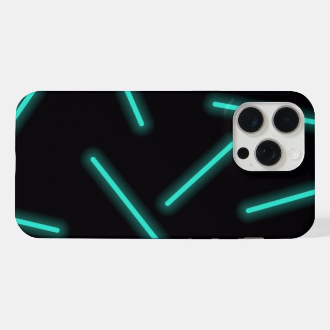 capinha de iphone 15 pro max azul luminoso (Verso Horizontal)