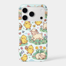 Capinha de iPhone 17 Easter Chick Lamb