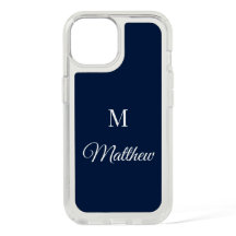 Capinha de iPhone com Monograma Personalizado