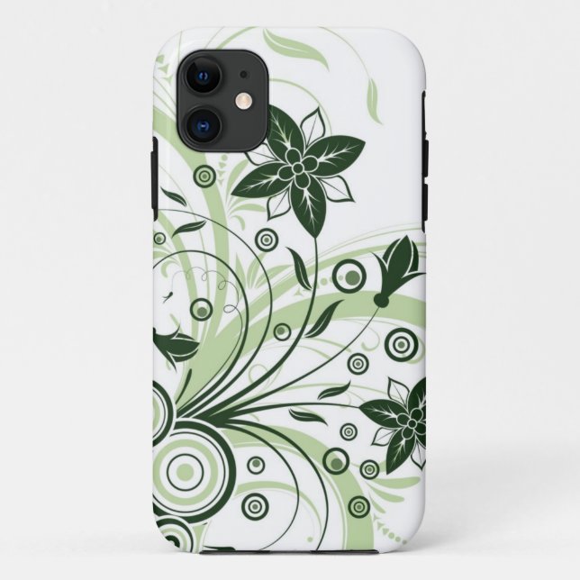 Capinha de iphone de flores (Verso)
