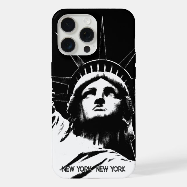 Capinha de iPhone de Nova York Capinha Personaliza (Verso)
