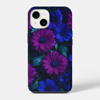 Capinha de iPhone Estética de Flor Silvestre