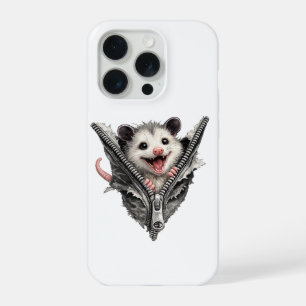 Capinha de iPhone Gambá Engraçado 3D em Bolso com