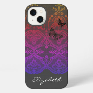 capinha de iPhone / iPad DIY NOME RENDADO ANTIGO E