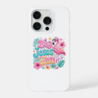 Capinha de iPhone Jesus Fan & Flamingo