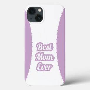 Capinha de iPhone Lavender Best Mom Ever