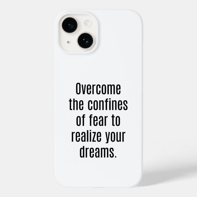 Capinha de iPhone Realize Seus Sonhos (Verso)