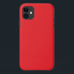 Capinha de iPhone Vermelha Capinha de Celular Verm<br><div class="desc">Capa de iPhone vermelha elegante com estilo minimalista ousado. Proteção forte encontra design moderno para confiança no dia a dia.</div>