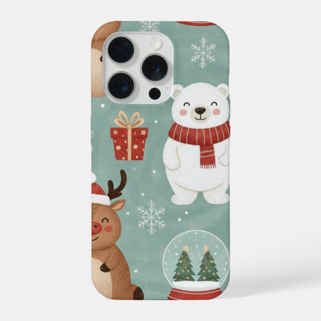 Capinha de Natal para Celular (Verso)