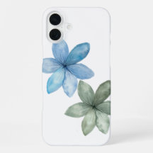 capinha de telefone azul e verde fofa