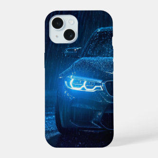 Capinha de Telefone Carro Esportivo Azul Noite Chu